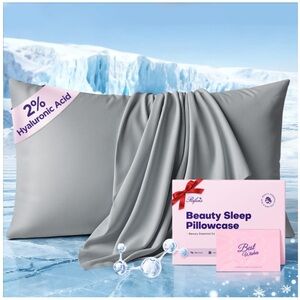 Gray Beauty Sleep COOLING Pillowcase (1-Count)